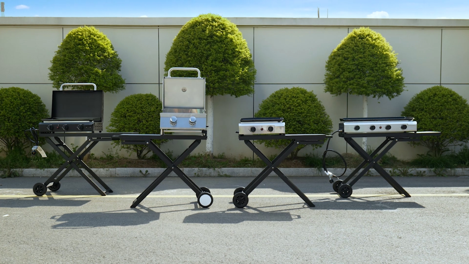 How Does a Portable Grill Machine Achieve Multi-Functional Applications in Different Scenarios?